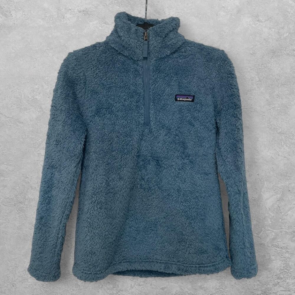 Patagonia Los Gatos 1/4 Zip Fleece Pullover Pigeon Blue XS Gorpcore